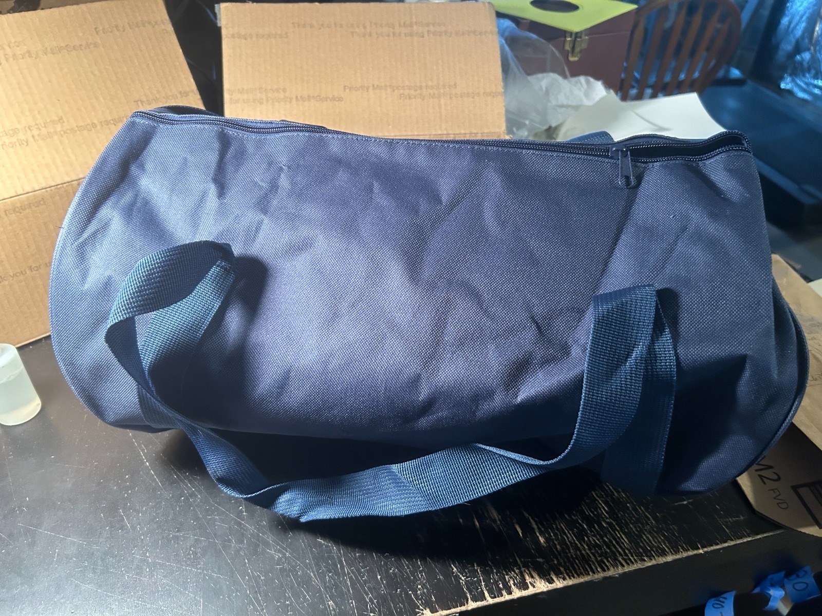 The Vitamin Shoppe Branded Duffel Bag Gym Fitness 70s 80s Retro Vintage Travel