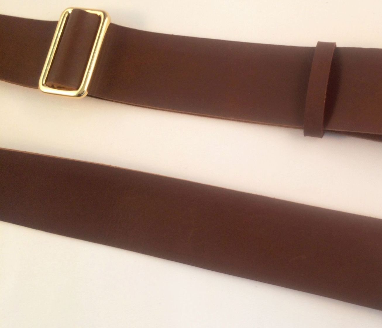5/8″ Quality Leather Adjustable Convertible Slide Cross Body Bag Strap 3 colors