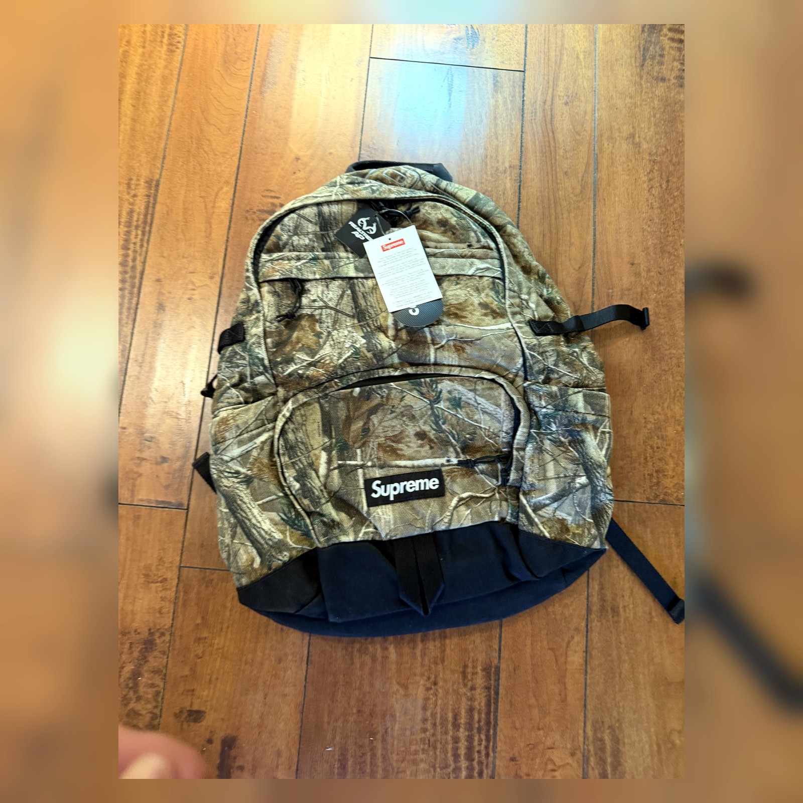 Supreme Denim Backpack Realtree Camo FW25 New