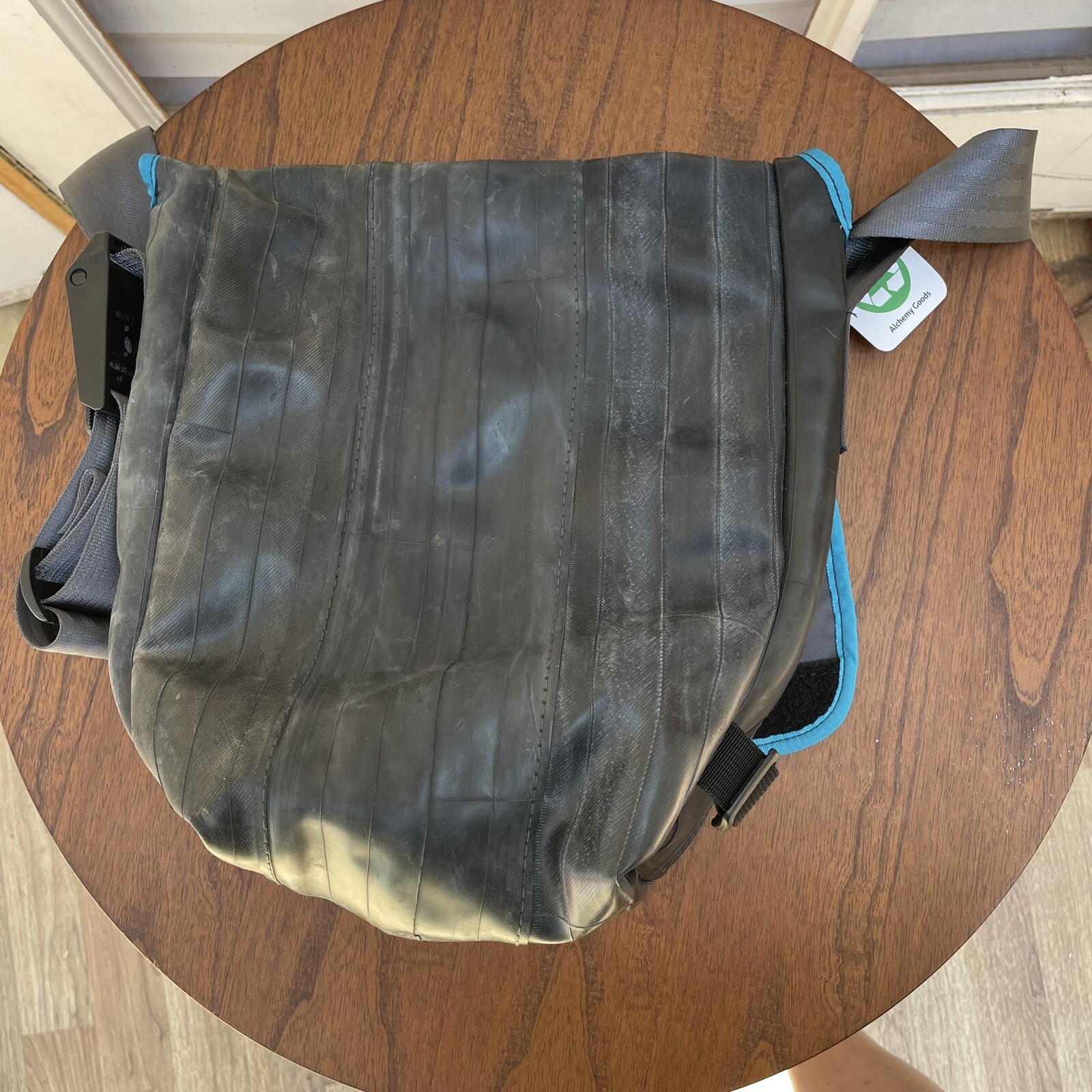 Alchemy Goods Haversack Messenger Bag, Made from Recycled Bike Tubes