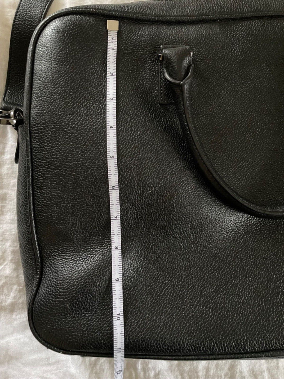 Mulberry Black Leather Briefcase