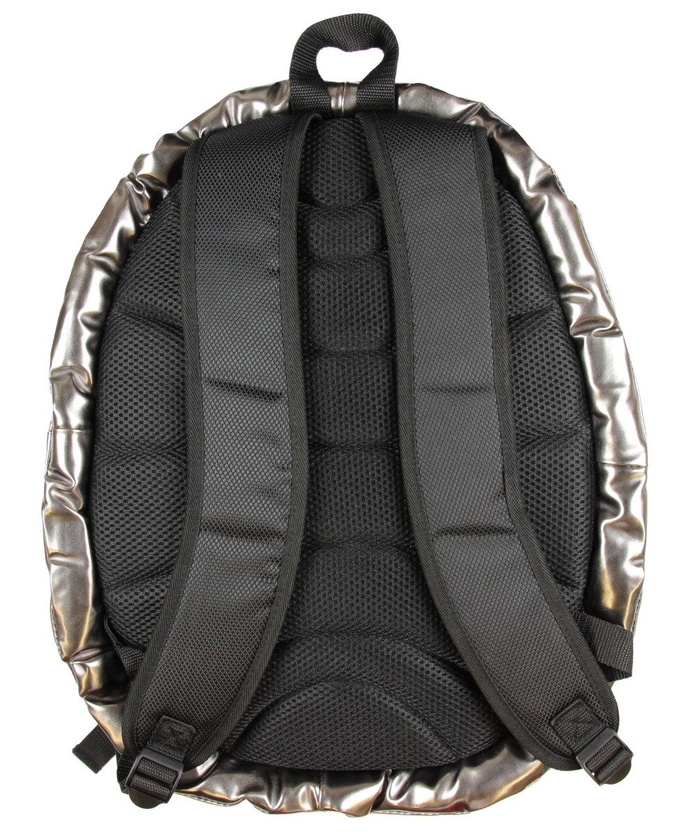 BioDomes Spiked Black-Red Turtle Shell Backpack 19″