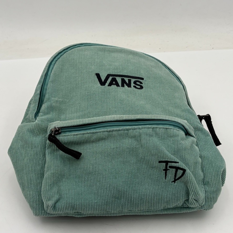 Vans Old Skool Classic Off The Wall Backpack Lt Blue Color Grunge Skate Corduroy