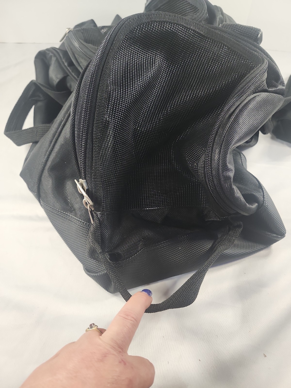 Geline Millar Duffle Bag 24 X 12 X 11 Inches Black