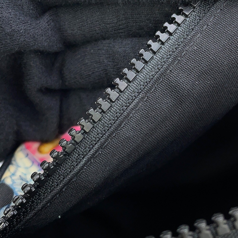 Dior Roller SORAYAMA Collaboration Shoulder Bag Nylon Black/Multicolor