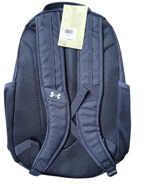 Under Armour 16″ Backpack Navy Blue NWT Water Repellant