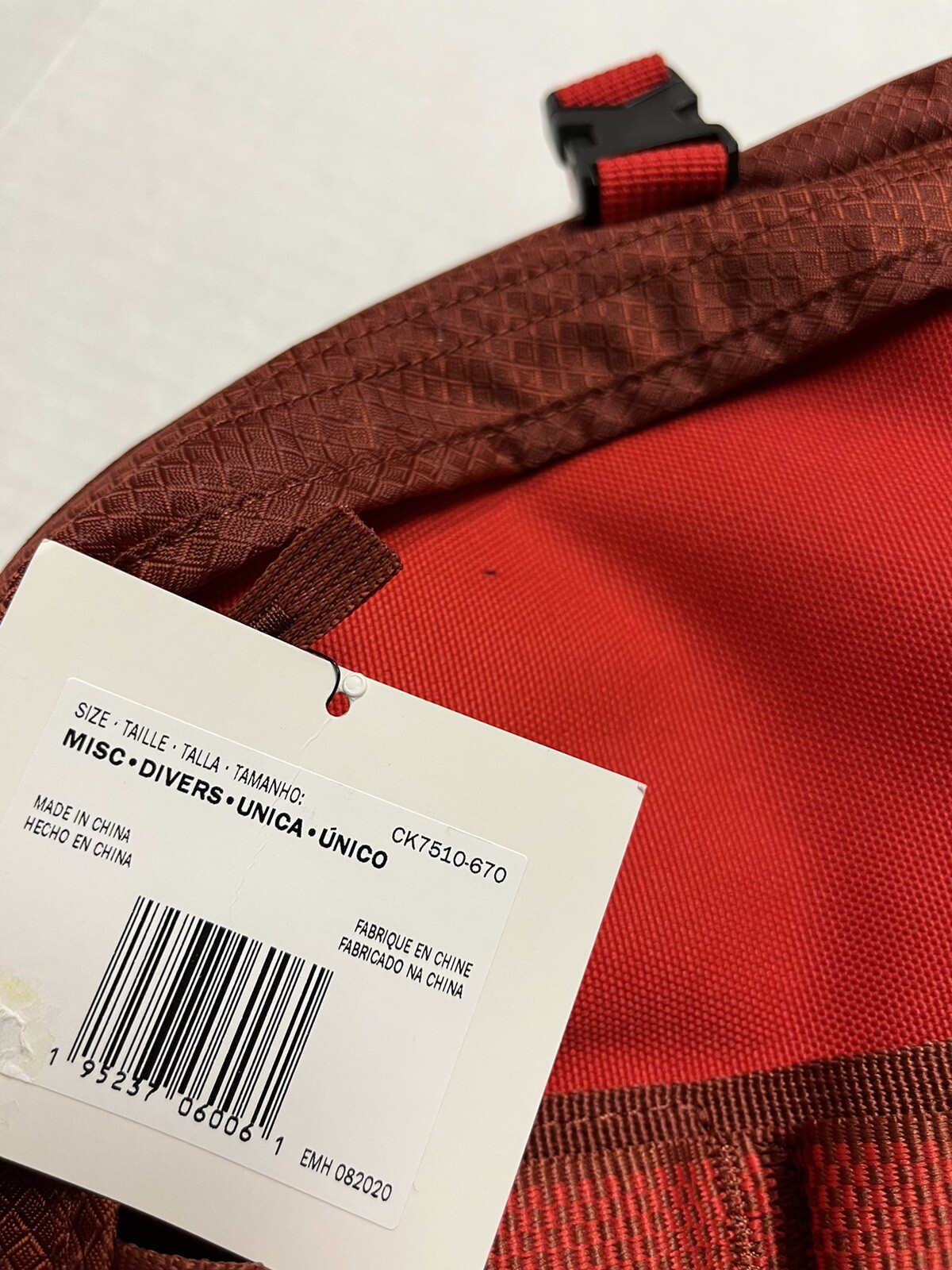 Nike ACG Karst Backpack Red Stone University Red Cordura CK7510-010 NWT