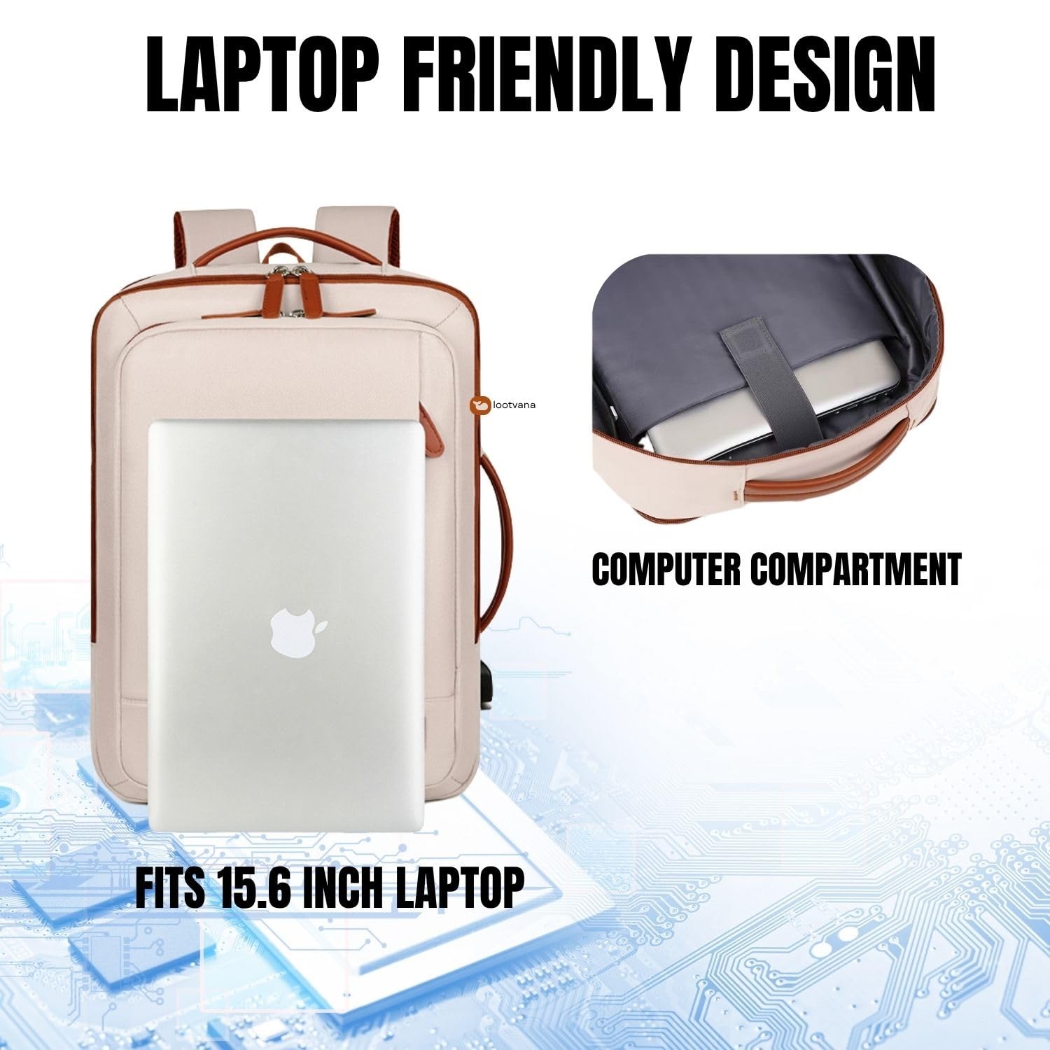 Backpack – Expandable Carry-on,USB Charging Port, TSA 15.6” Laptop, Executive…