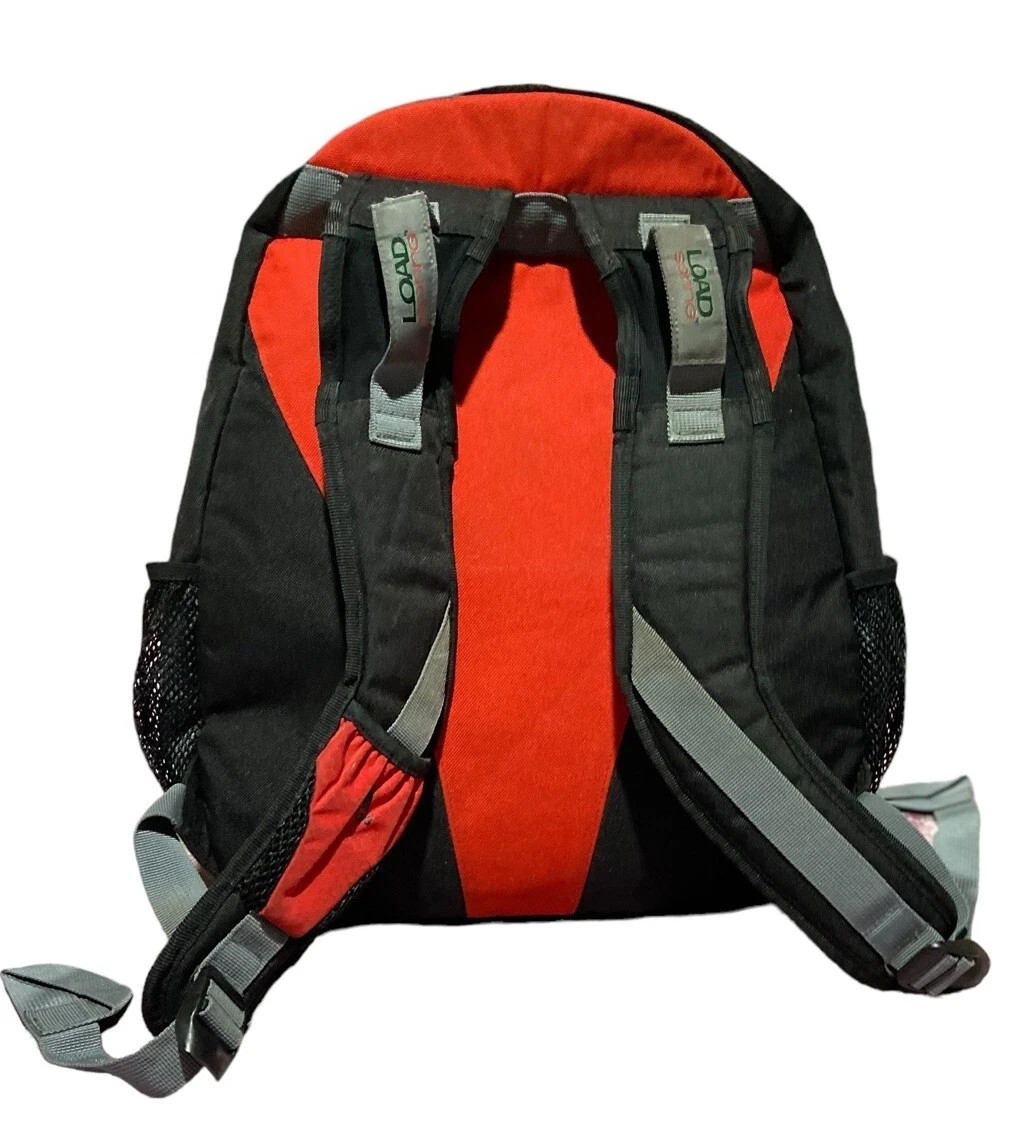 Adidas Prime Backpack with LoadSpring Straps, Red/Gray/Black Laptop School Bag
