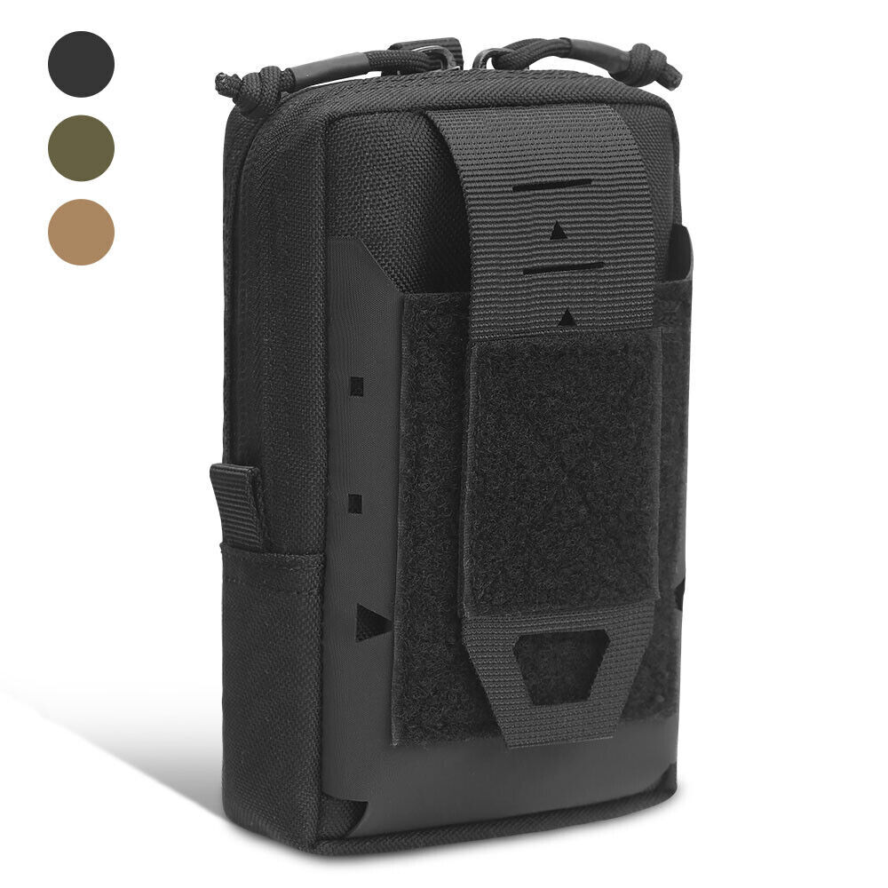 Men Tactical Waist Fanny Pack Belt Bag Molle Pouch Wallet Cell Phone Holster Bag