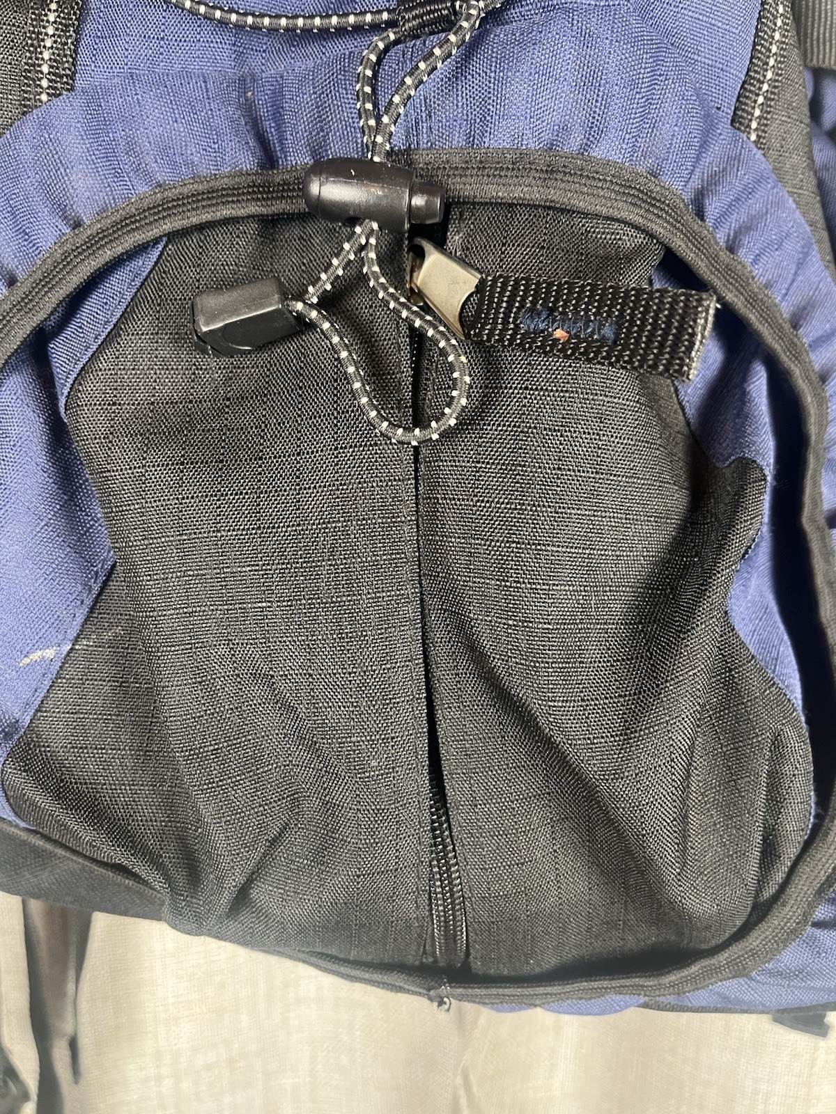 BROOKS Canvas Backpack Blue Black Bag Cycle Commute School Travel Run Hiking