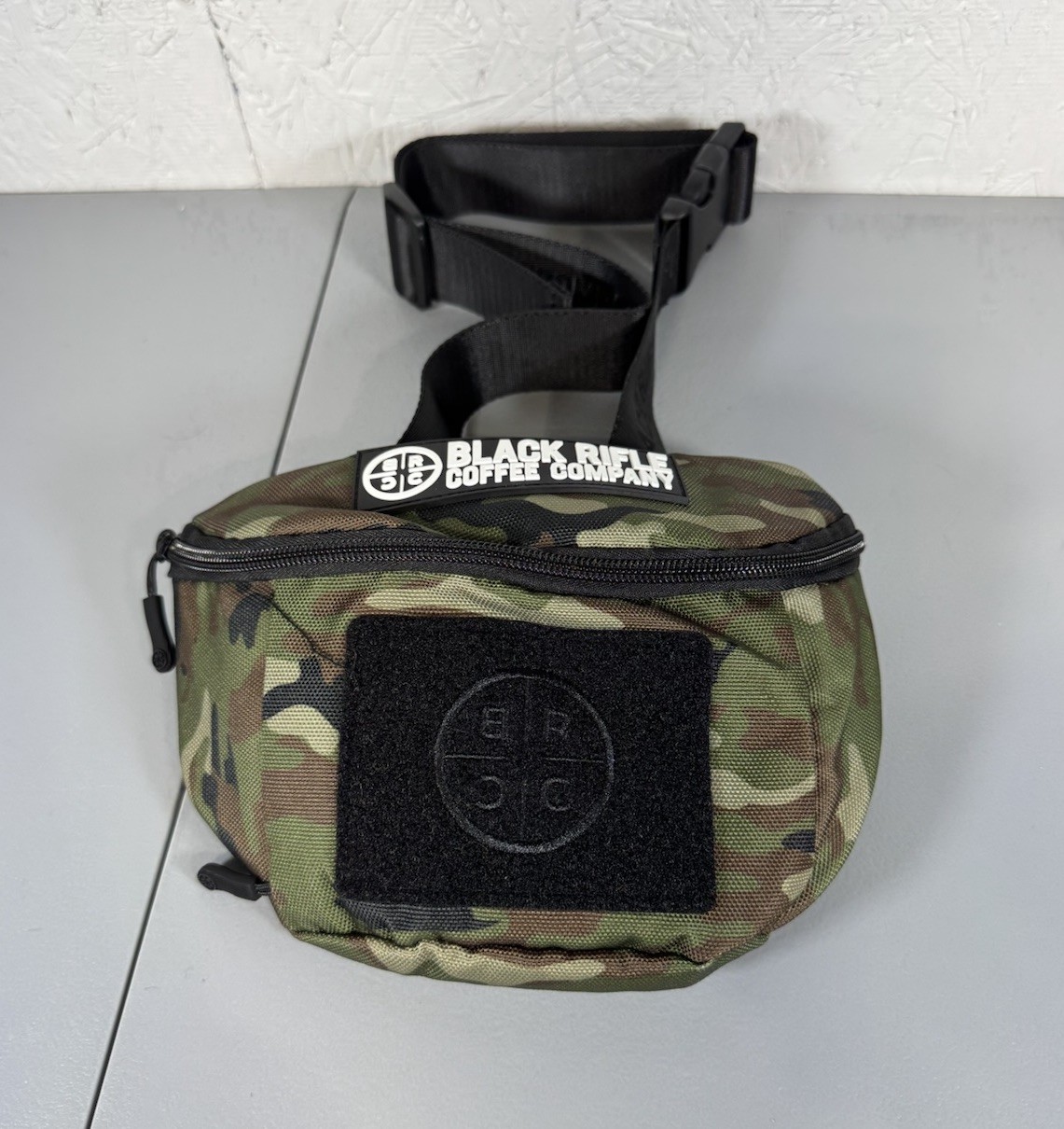 Black Rifle Coffee Company Exclusive Dark Woodland Camo Fanny Pack NEW