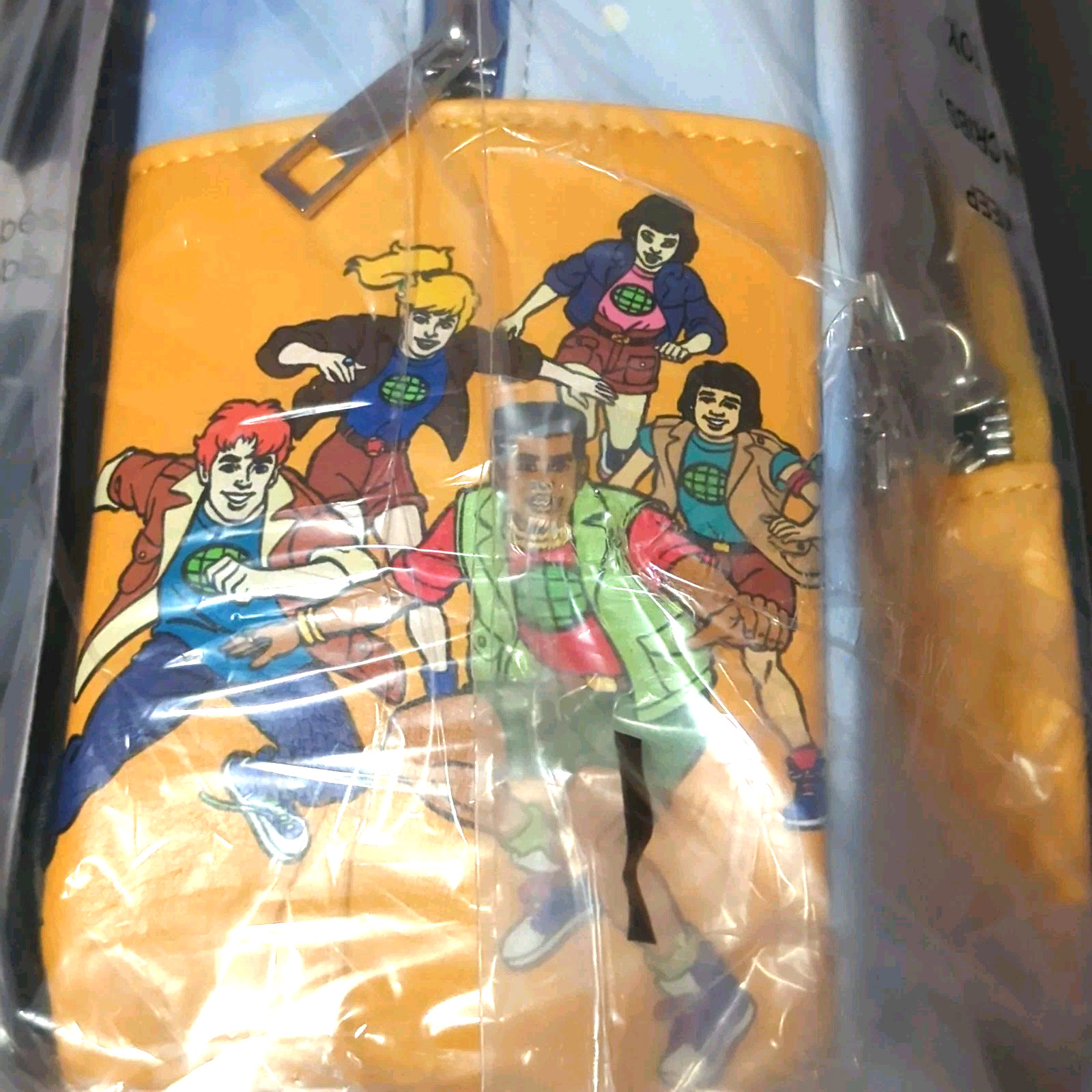 Officially Licensed Captain Planet Stars 11.5″ Mini Backpack 90s Kids Bag NWT