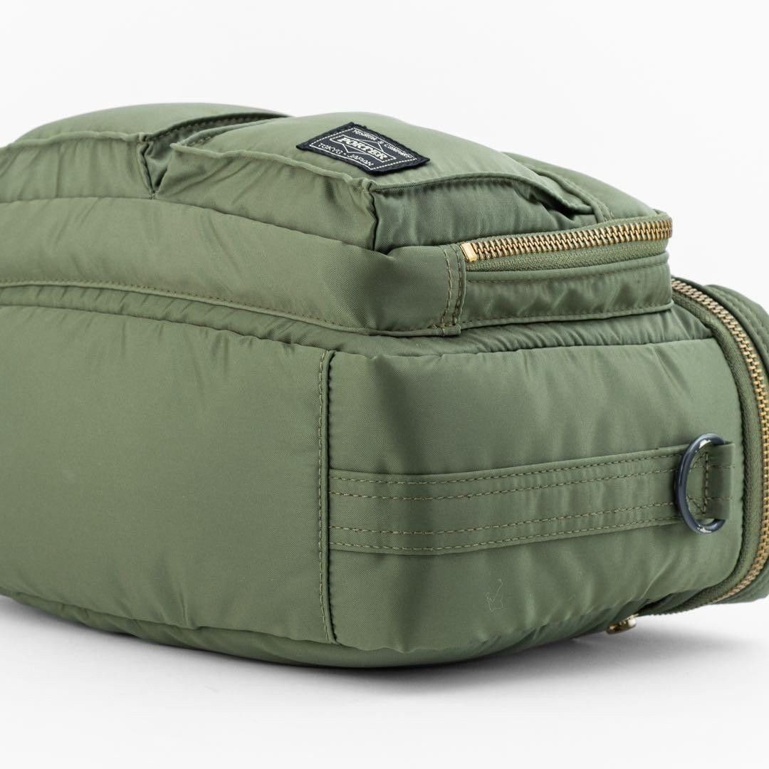 YOSHIDA Kaban Porter TANKER Camera Shoulder Bag Nylon Green 18cm x 25cm from JP
