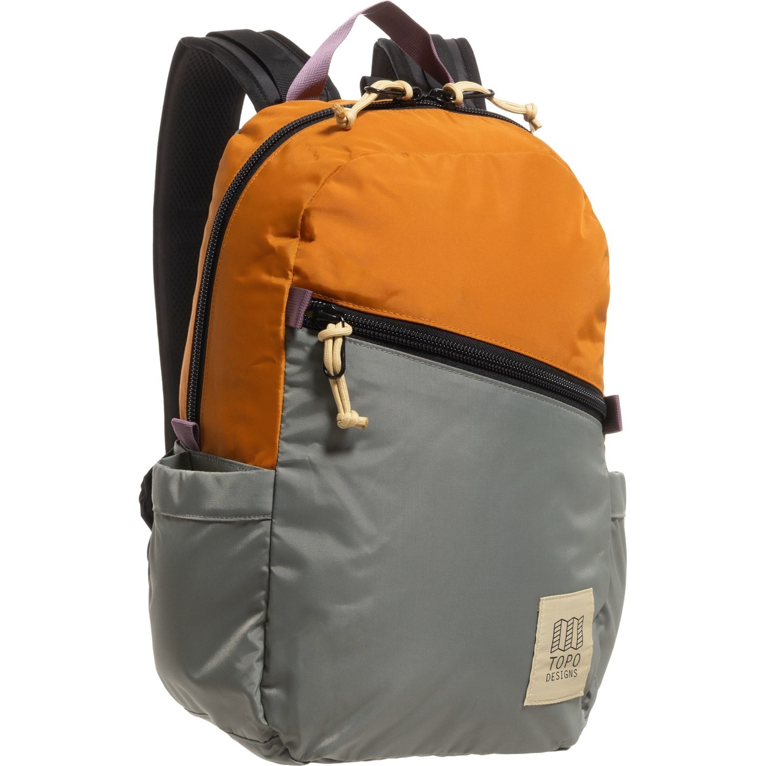 Topo Designs Light Pack 18.5L Backpack Beetle Spice Recycled Nylon Laptop Sleeve