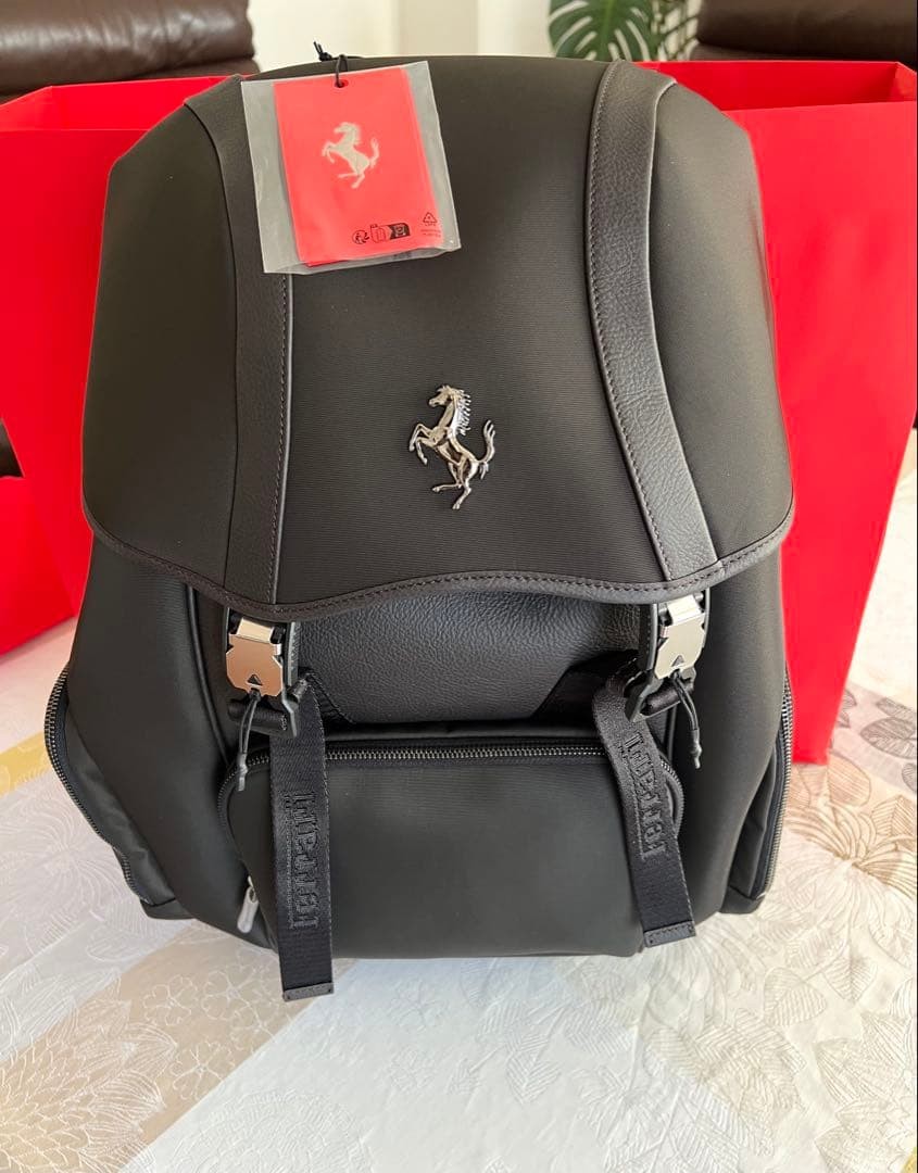 New Authentic Ferrari Purosangue Owner Exclusive Backpack Rare Limited Gift Item