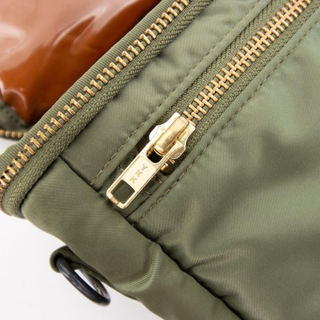 YOSHIDA Kaban Porter TANKER Camera Shoulder Bag Nylon Green 18cm x 25cm from JP