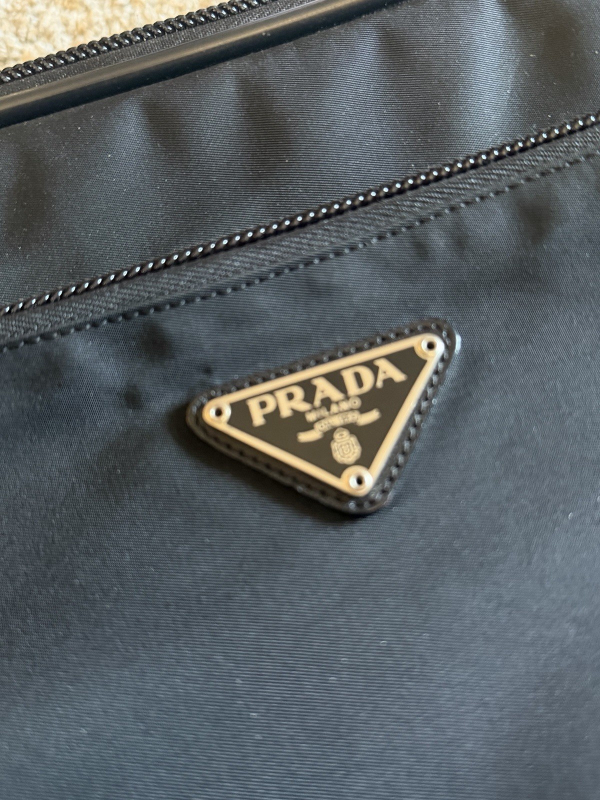 PRADA Authentic Vintage Black Laptop Briefcase
