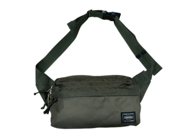 Yoshida Porter Force 2WAY Waist Bag 855-07501-30 khaki Made in Japan