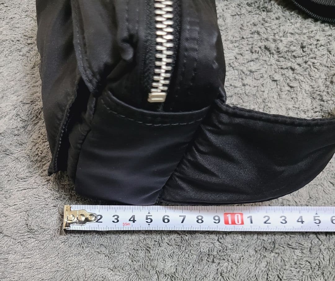 PORTER Yoshida Tanker Waist Bag Black Body Bag Japan Excellent Condition