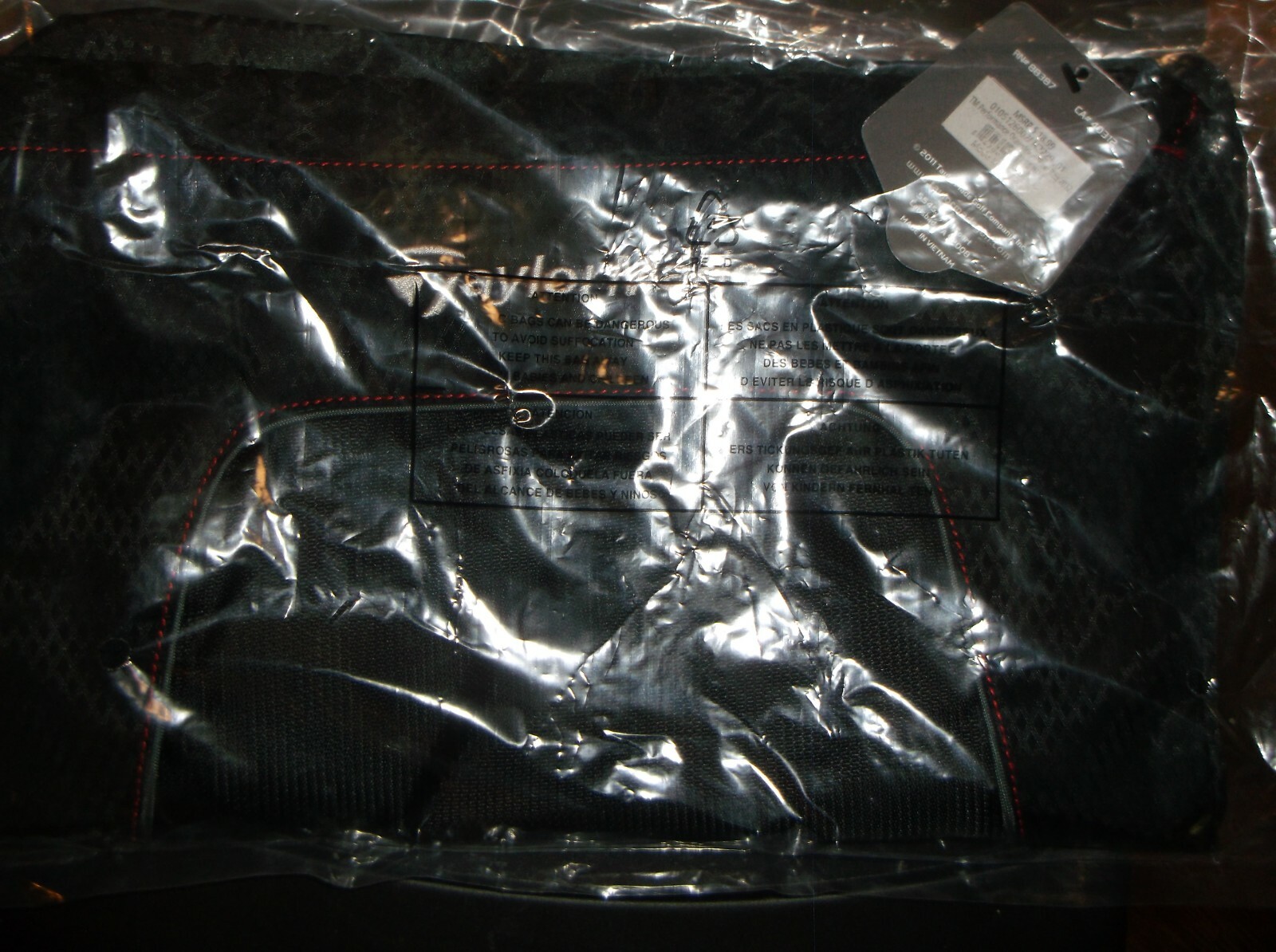 NEW TAYLORMADE PERFORMANCE DRAWSTRING SHOEBAG – BLACK 16 x 12 1/2
