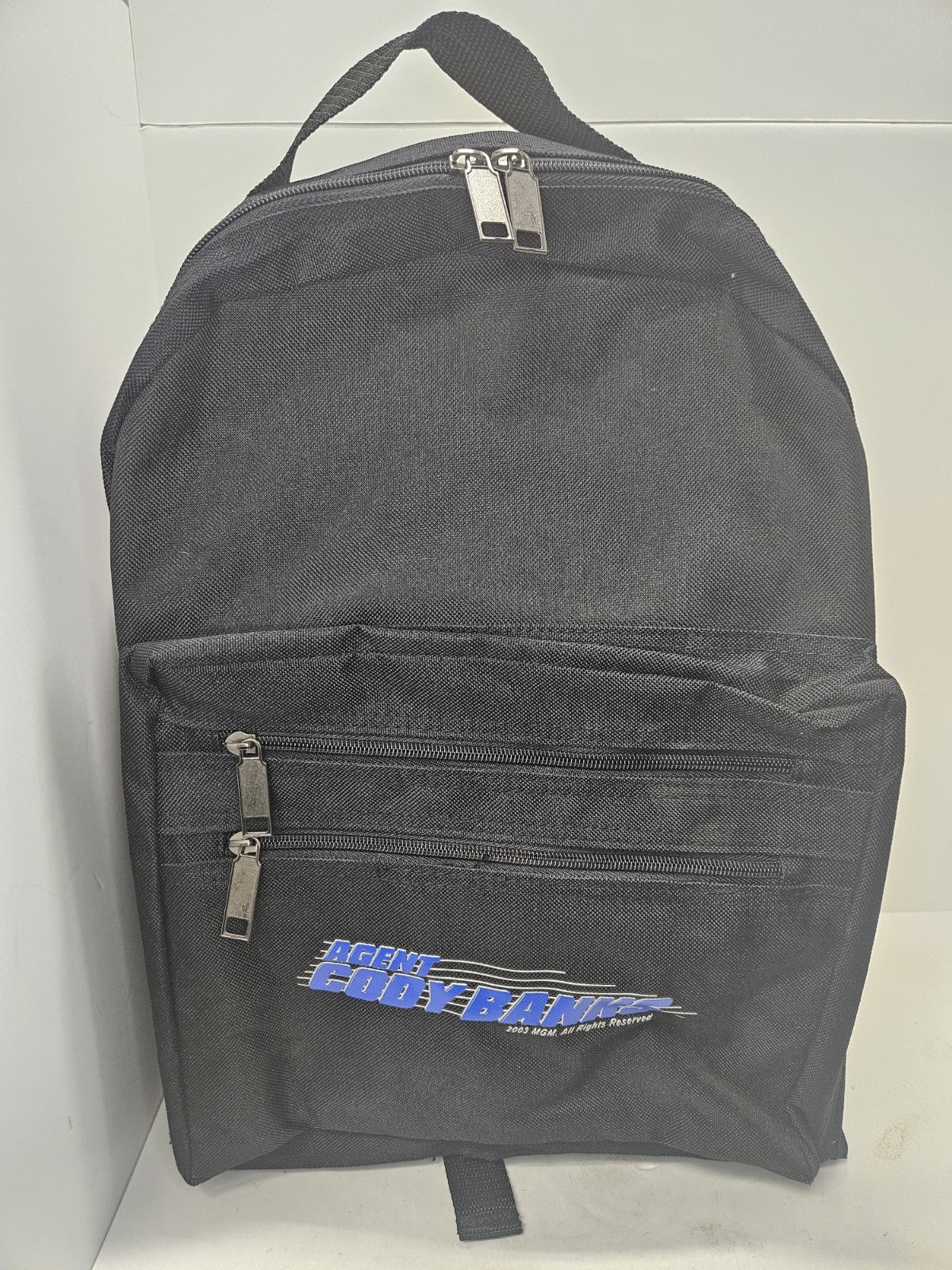Agent Cody Banks Vintage 2003 MGM Backpack MOVIE MERCH NWOT