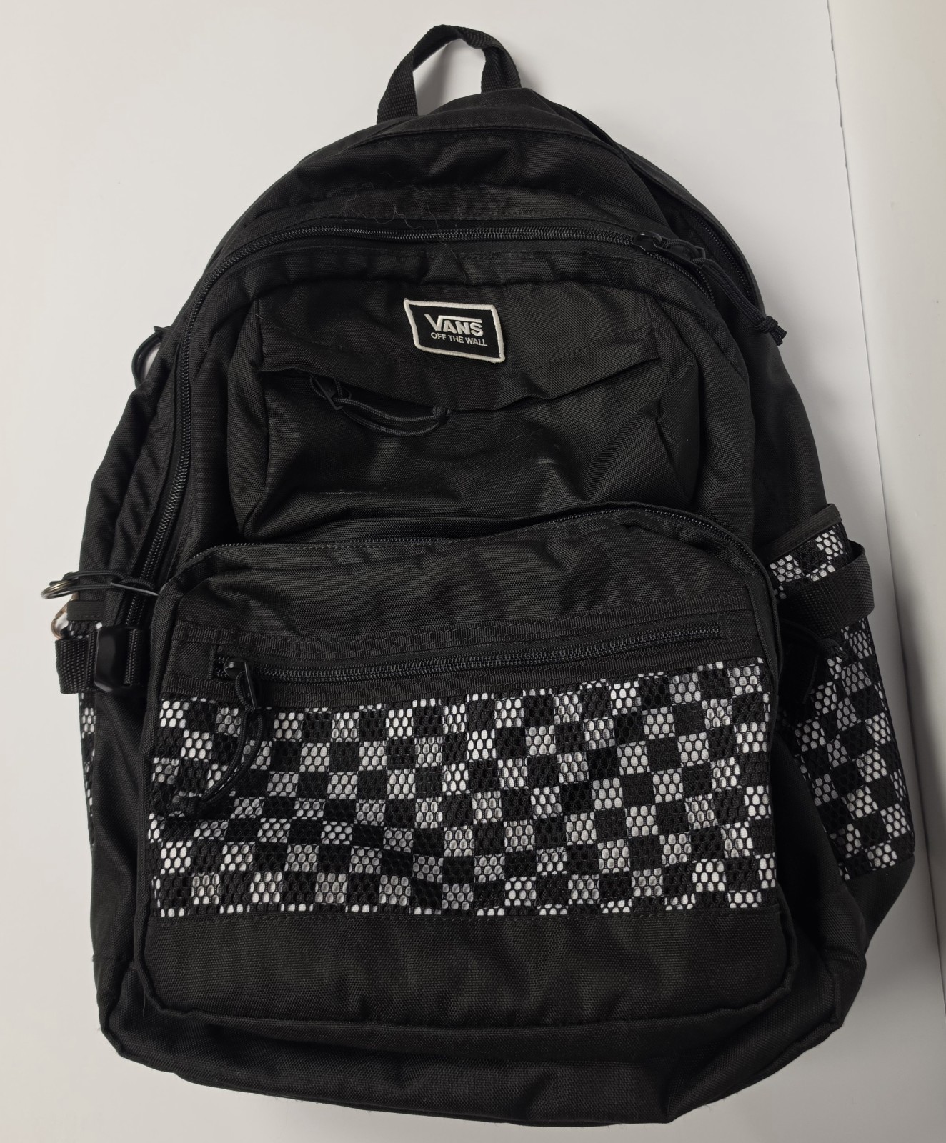 VANS Off The Wall Black/White Checkered Backpack
