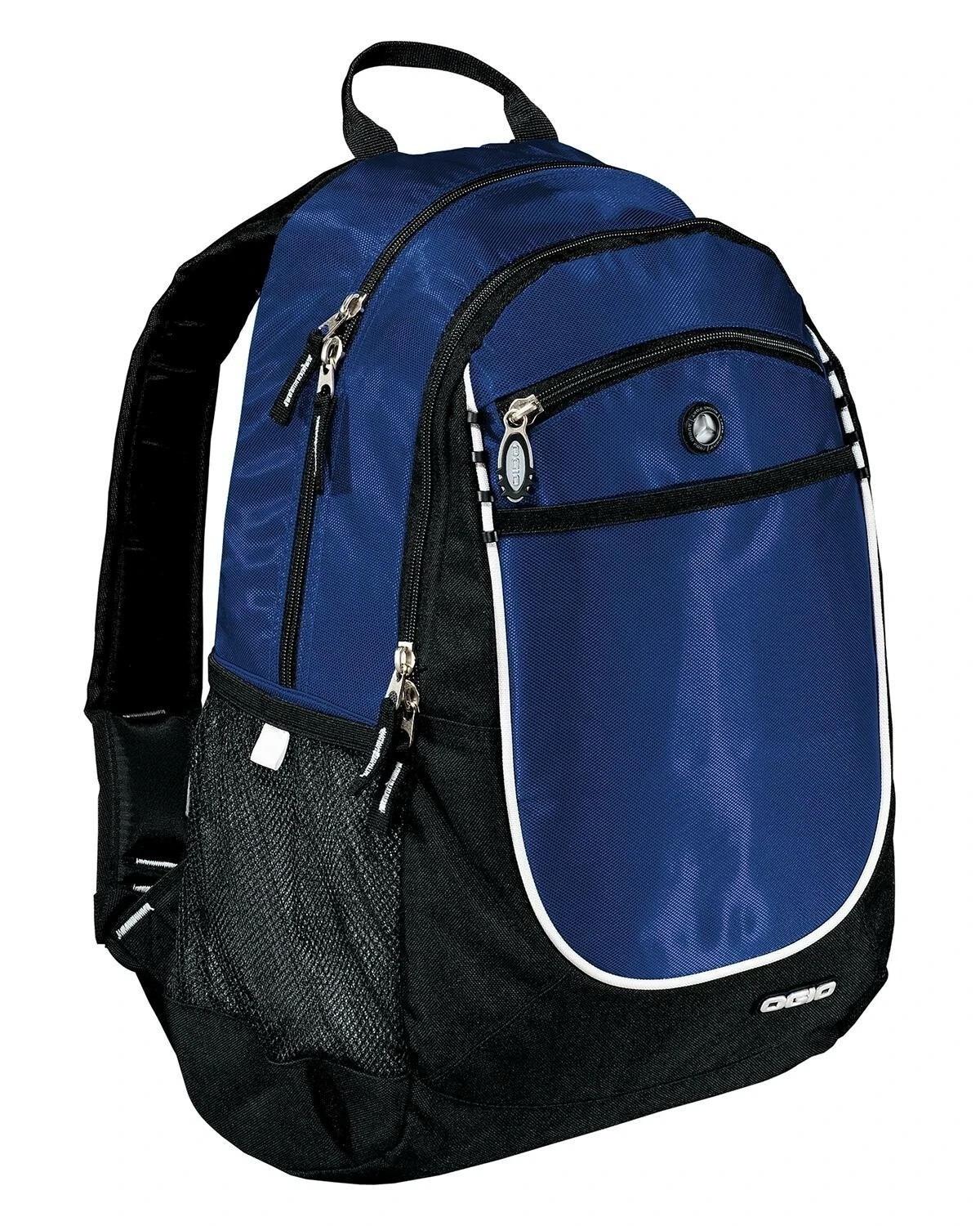 OGIO Carbon Backpack Black Blue Superior Distributio Logo 28L Pack Travel School