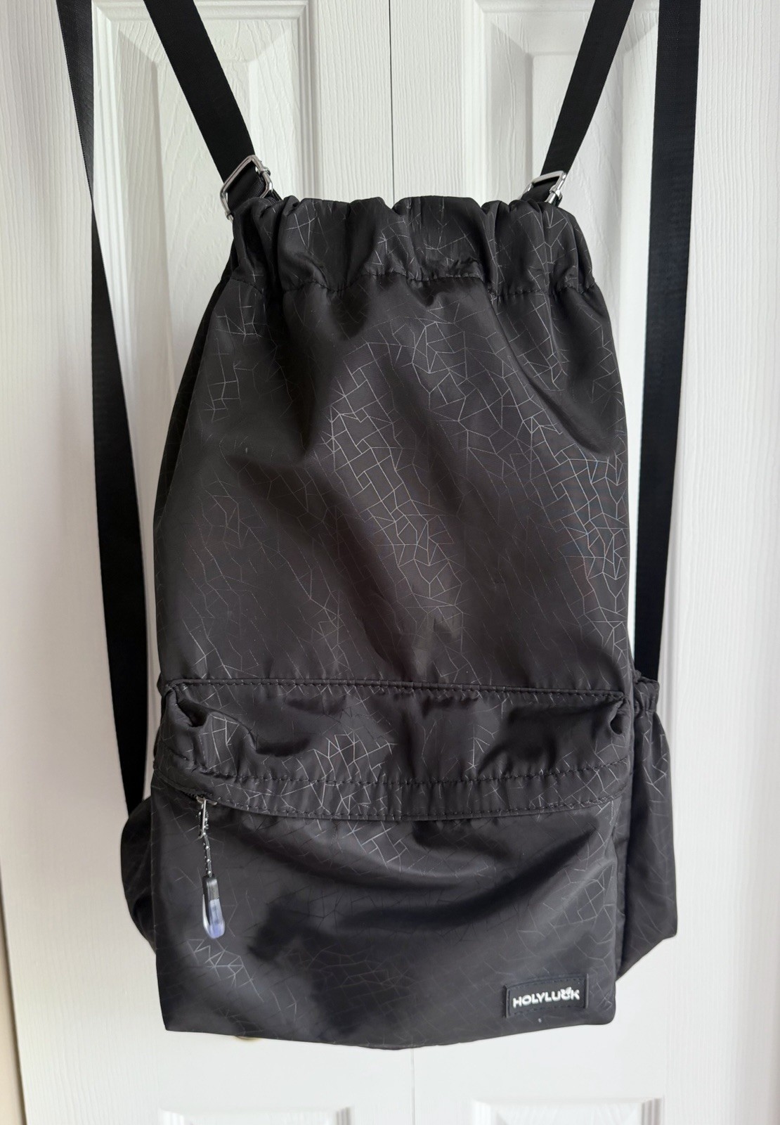 Gym Backpack, Water resistant, String Cinch, Side Zipper, Pockets