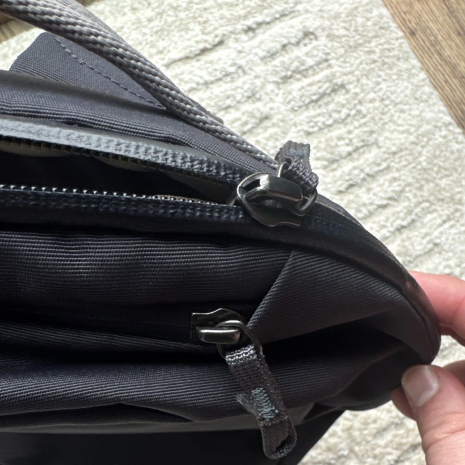 Bellroy Black Backpack for Men with Adjustable Strap and Pockets