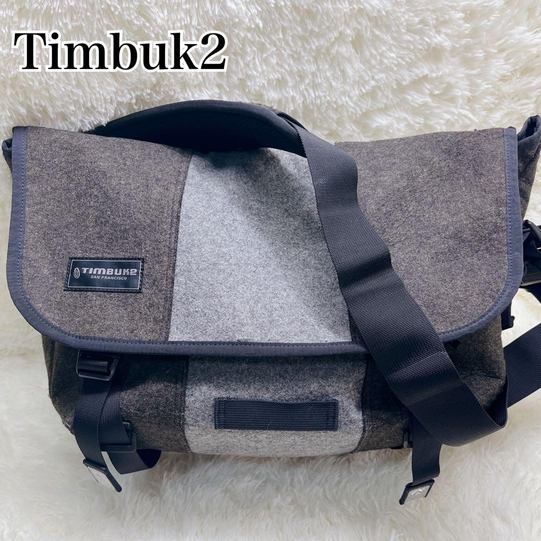 Timbuk2 Messenger Bag Wool Fabric 30cm x 50cm x 20cm Pre-owned Rare 90s 00s