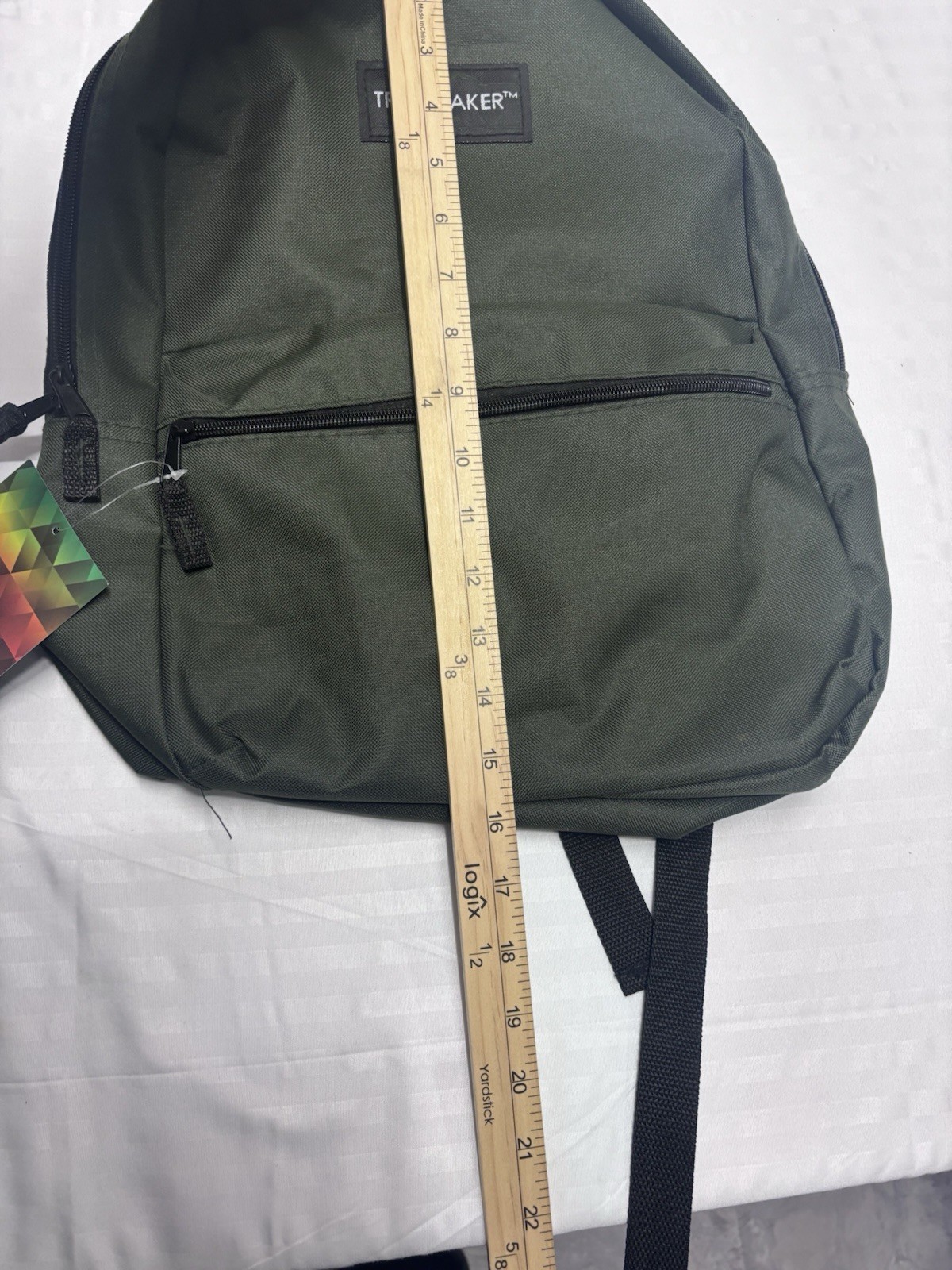 Trailmaker Backpack Green Classic Lightweight School Travel 16.5″ NWT