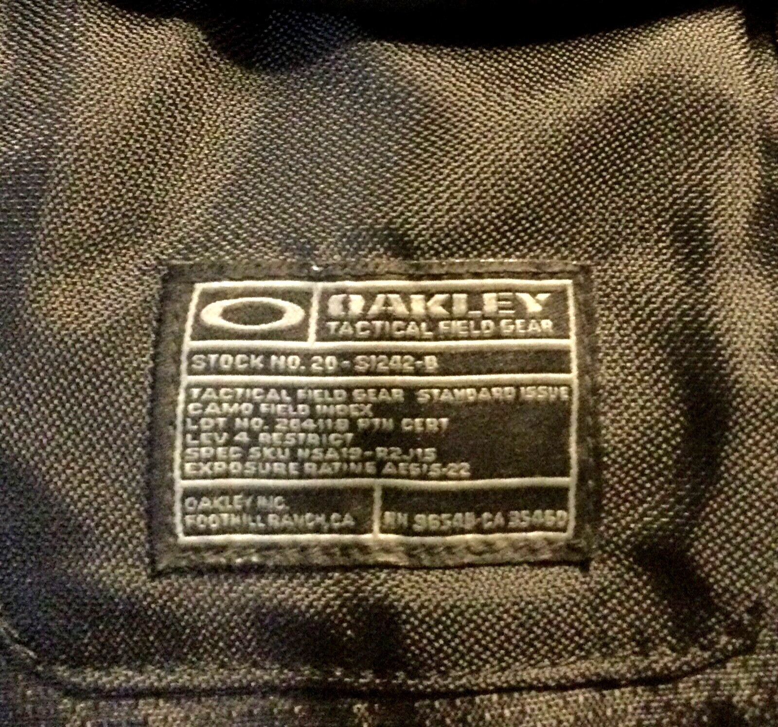 OAKLEY KITCHEN SINK BACKPACK 34L Stealth Black Tactical Field Gear Trail Bag