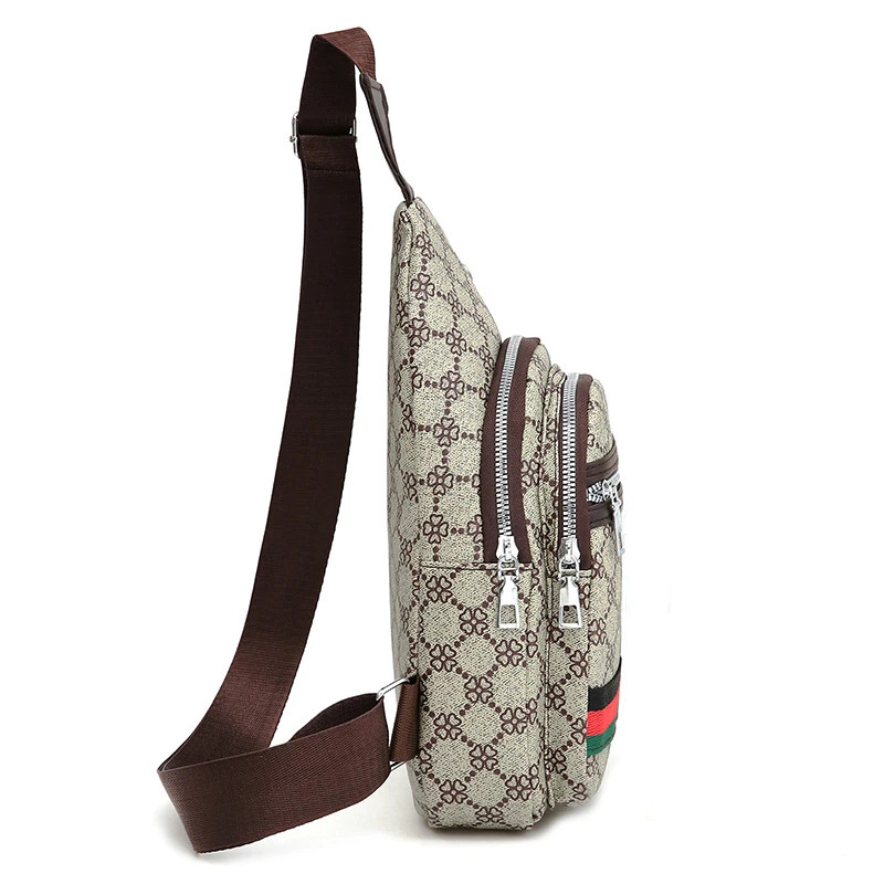 Men’s Multifunction Messenger Bag Shoulder Cloth Chest Bags Crossbody Casual