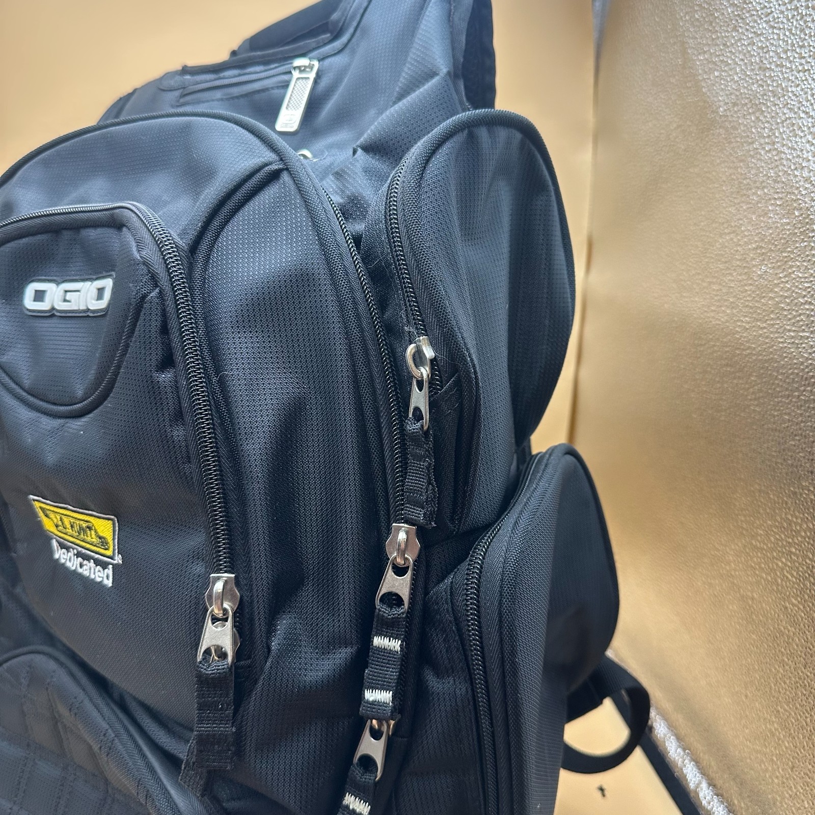 OGIO Metro Street Tech Backpack Black Laptop Travel Bag J.B. Hunt Multi Pocket