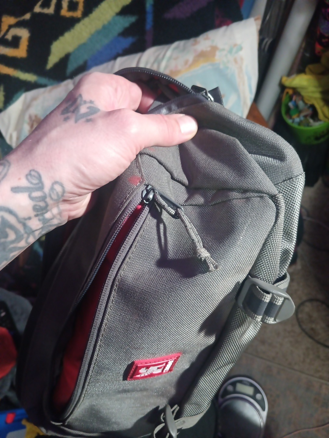 Chrome Industries Shoulder Bag Gray Near Mint