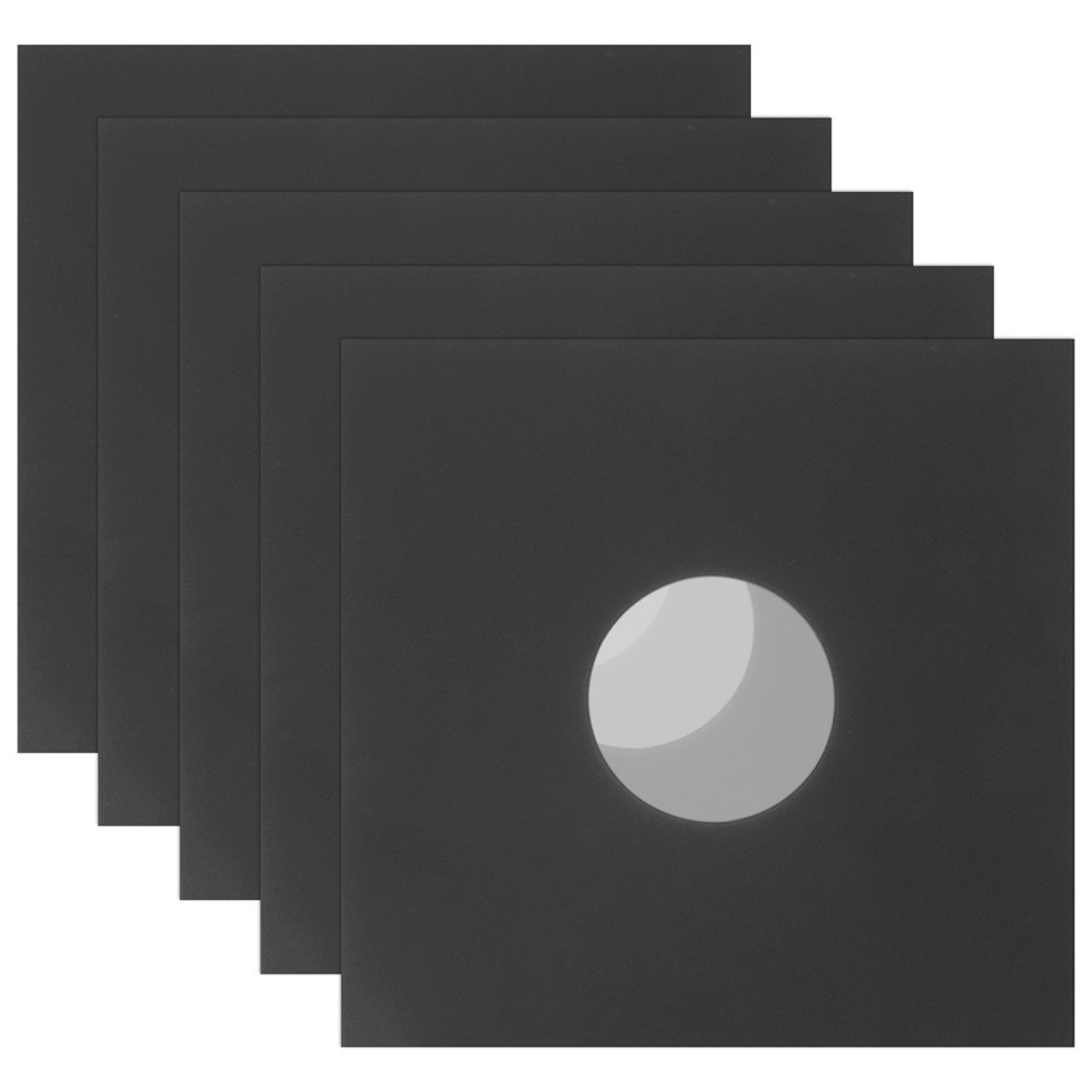6 Pcs Album Protective Cover Vinyl Record Cardboard Jacket Sleeves Outer
