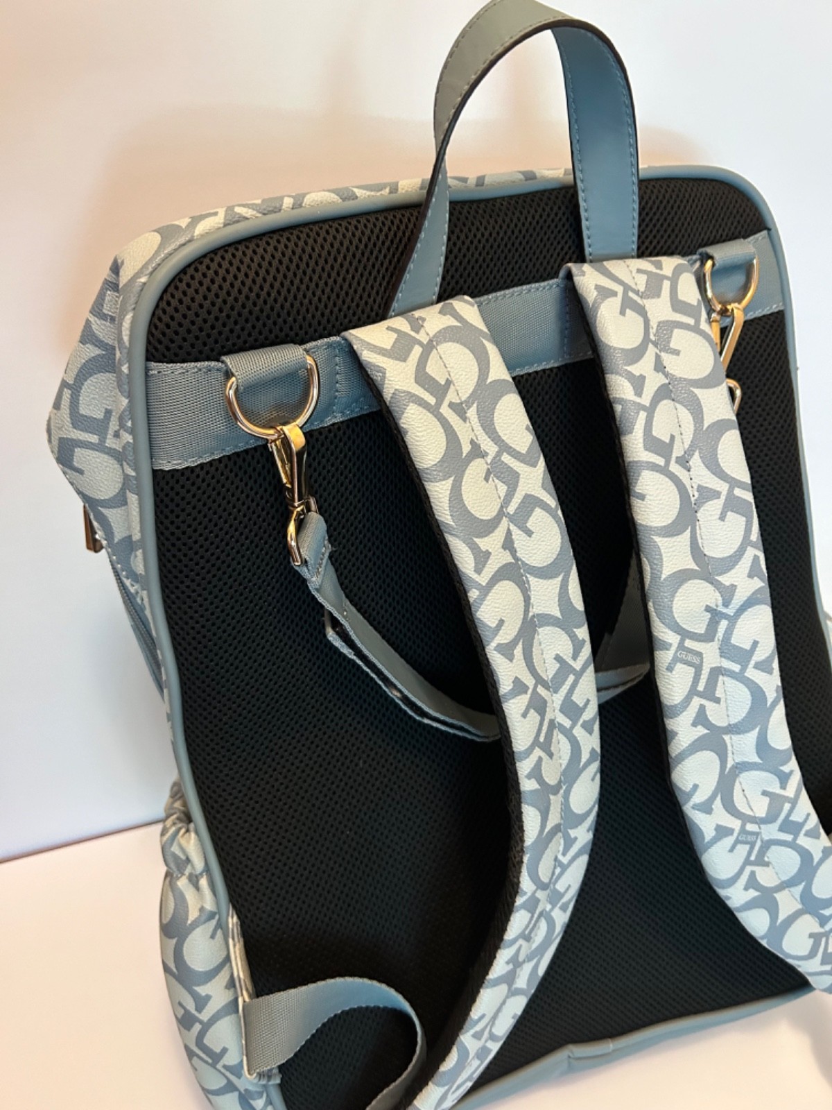 Guess Blue Leather Designer HMVEZL P1310 backpack