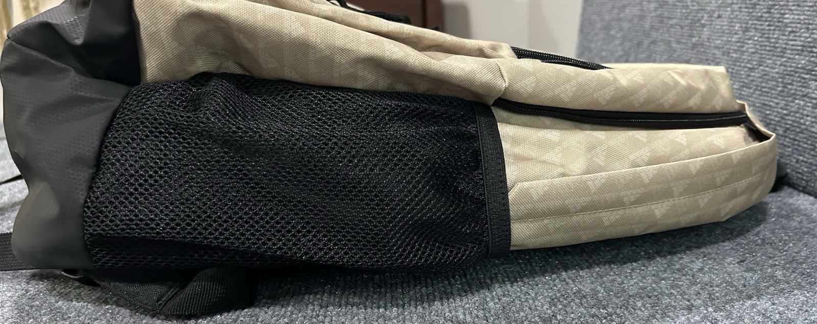 Adidas Prime 6 Monogram Backpack Wonder Beige/Black Straps NEW LP8933