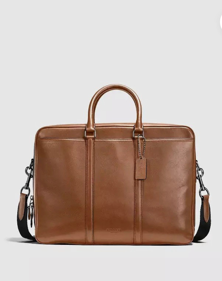 Coach Men’s Leather Metropolitan Commuter (Original $650) Bag briefcase