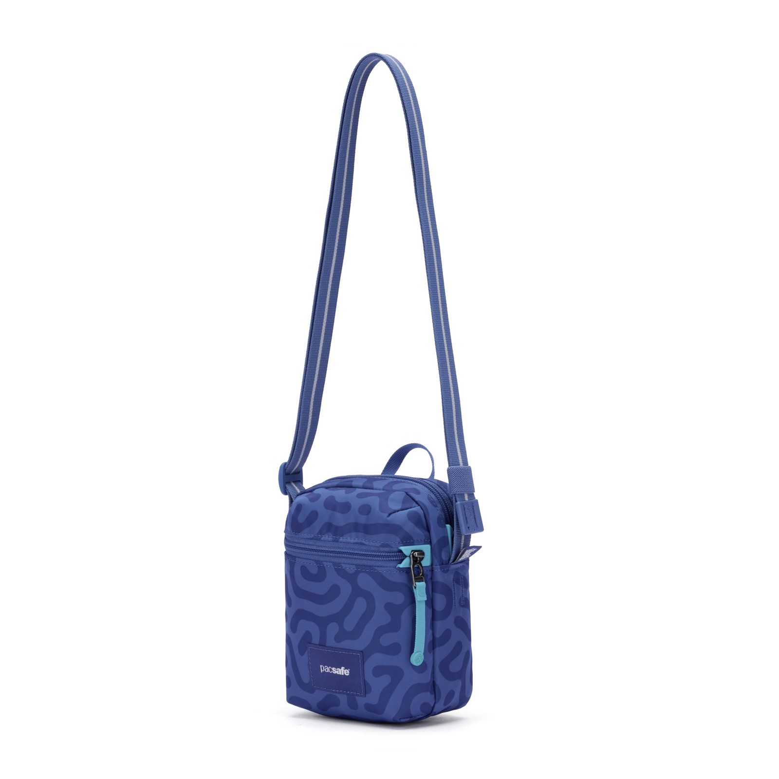 Pacsafe GO Micro Crossbody ( Cerulean Blue , Medium ) Cerulean Blue Medium U1