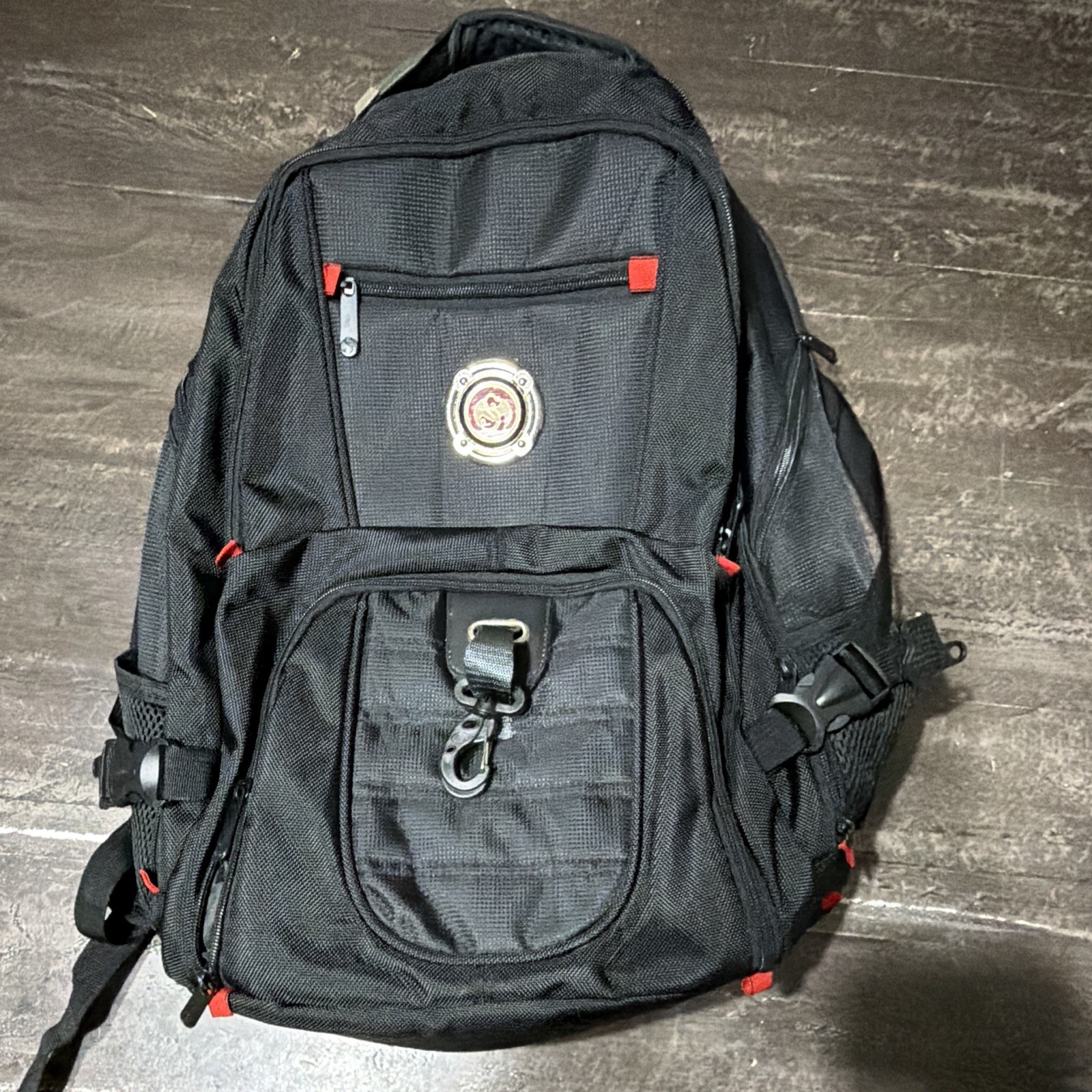 Tech N9ne Strange Music VIP Tour Backpack Exclusive Black Red Rare
