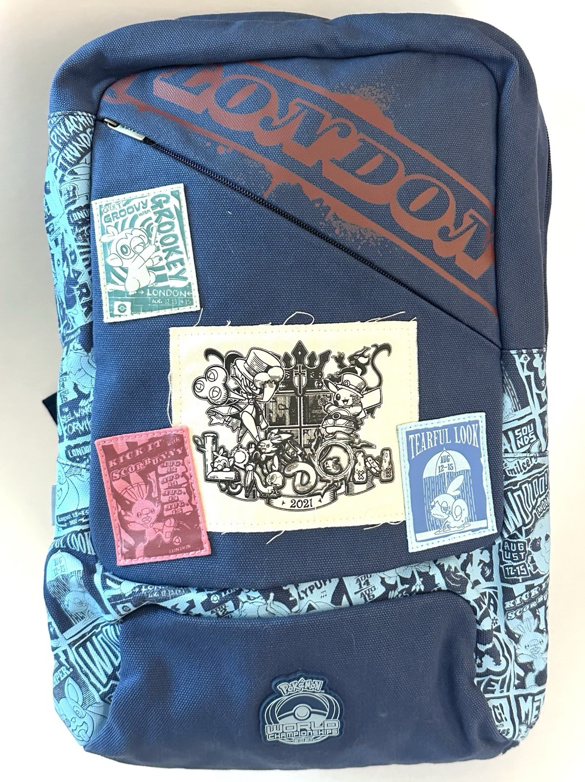 Pokemon 2022 World Championships London Competitor Backpack Bag New But No Tag