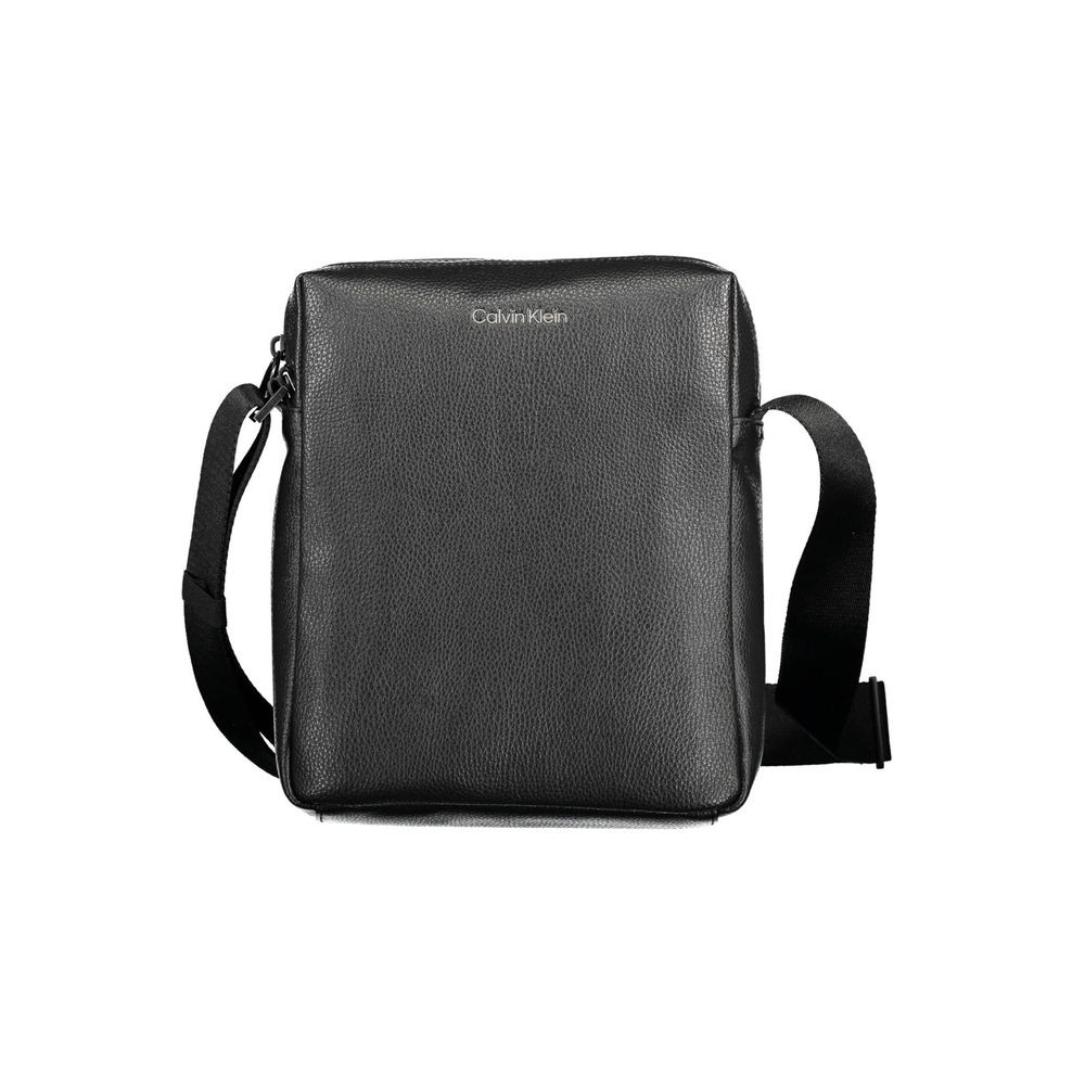 Calvin Klein Nero Polyester Men Shoulder Bag 100% Authentic – CA-38147