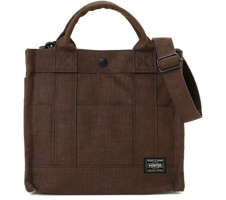 PORTER SMOKY 2WAY TOTE BAG (S) Brown 592-27628 Yoshida & Co. JPN