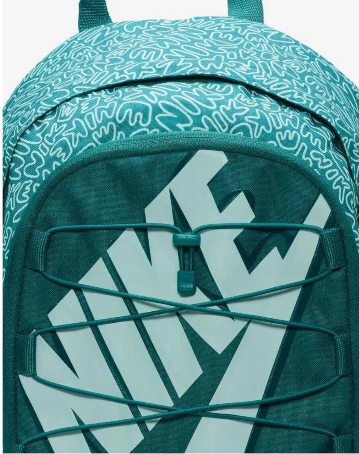 Nike Hayward Real Teal Logo 26L 1,587 Cu In Backpack!!!
