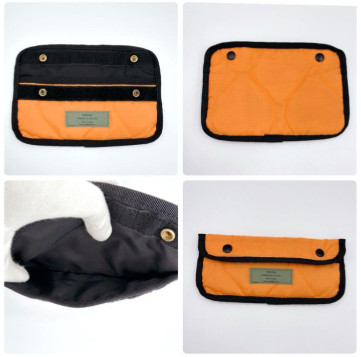 NEW YOSHIDA PORTER 2WAY Waist Bag Force 855 07501 BLACK Made in Japan