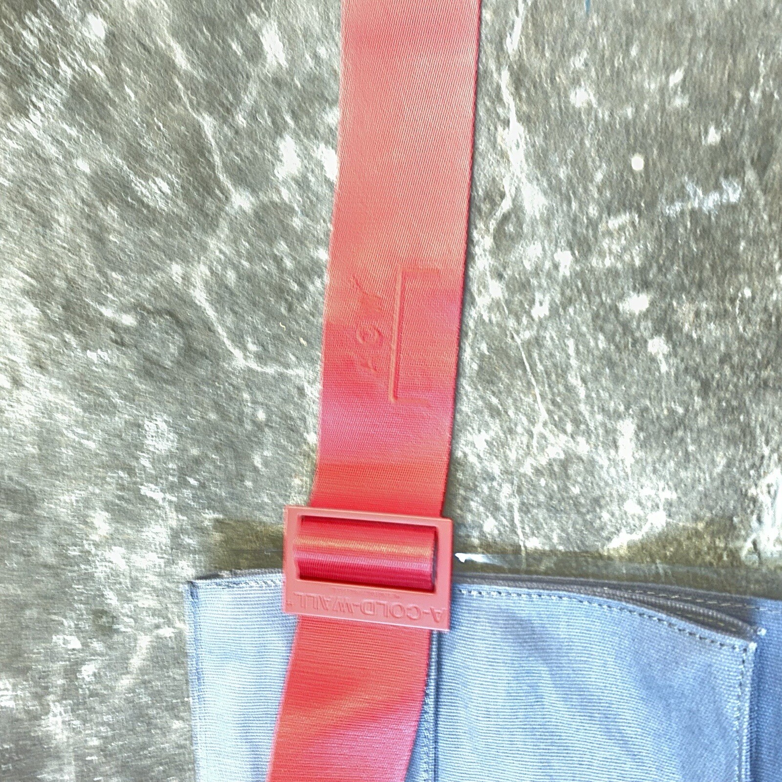 A Cold Wall Utility Shoulder Waist Bag Snap Closure Canvas Streetwear Adjustable