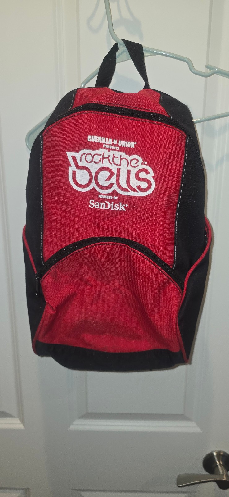 Vtg 2007 Rock The Bells Fest. Backpack Guerilla Union SanDisk Hip Hop VIP Rare