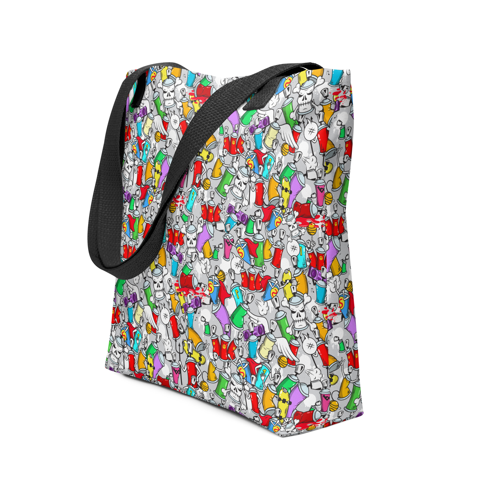 Graffiti, Tote Bag, Made in USA (4)
